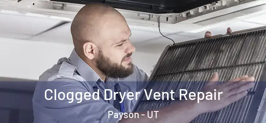  Clogged Dryer Vent Repair Payson - UT